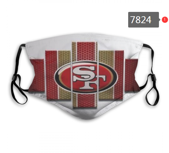 NFL 2020 San Francisco 49ers #29 Dust mask with filter